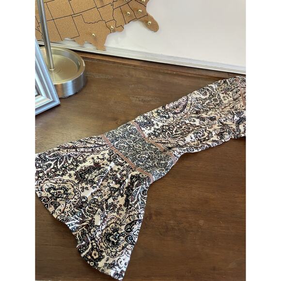 American Eagle Women's Top Lg Flowy Beachy Romantic Boho Festival Peasant Hippie - Picture 11 of 14